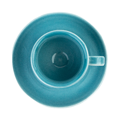 RISE BASE чашка 70 мл. голубая