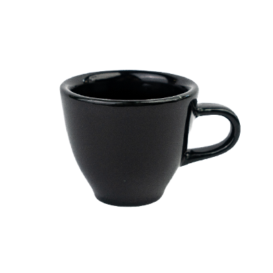 RISE BASE чашка 70 мл. черная