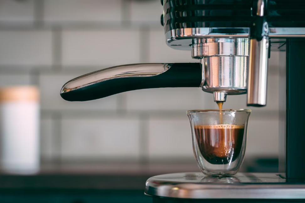 Эспрессо в кофемашине
