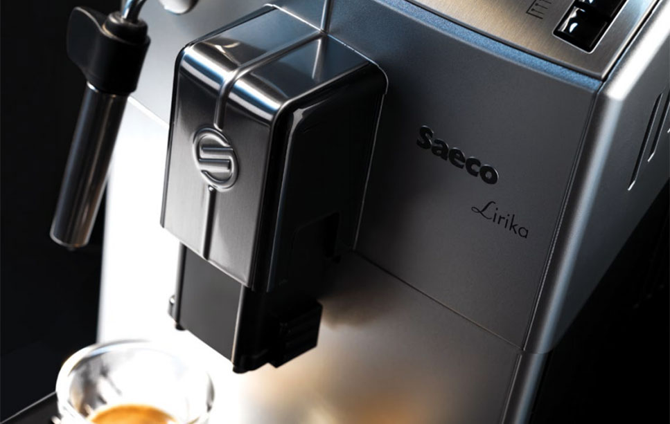 автоматическая кофемашина в кофенйе