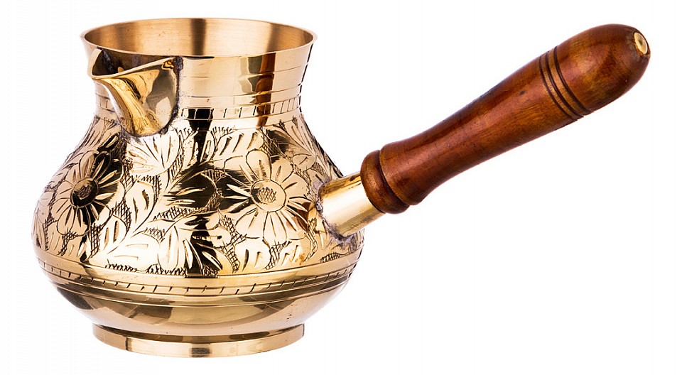 латунная турка