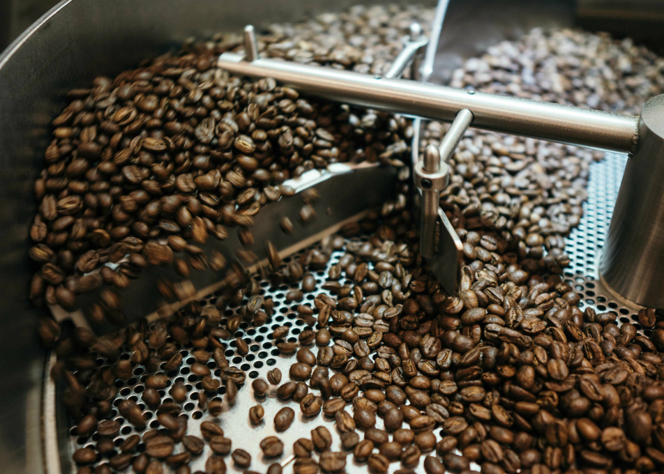 Обжарка кофе в ростере