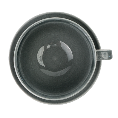 RISE BASE чашка 320 мл. серая