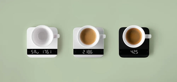 Весы ACAIA Lunar, чёрные