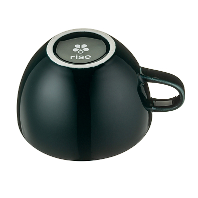 Чашка RISE  BASE Дуэт 320 мл кобальтово-зеленая