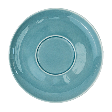 RISE BASE блюдце 145 мм голубое