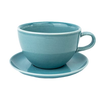 RISE BASE чашка 320 мл. голубая