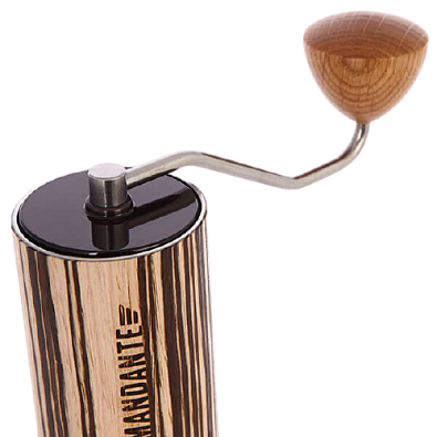 Ручная кофемолка Comandante C40 Nitro Blade Zebra