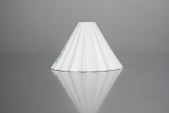 Воронка керамическая ORIGAMI размер М, цвет белый