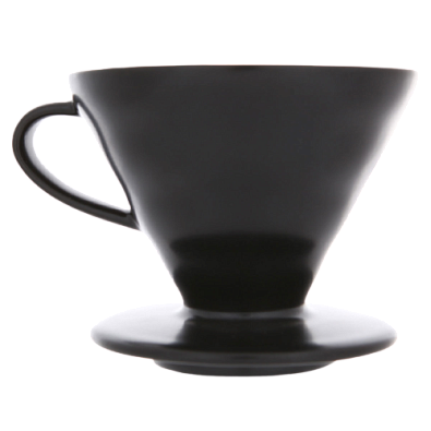 Воронка керамическая HARIO, черный матовый