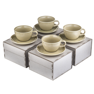 RISE кофейный набор 210 мл (на 6 персон), фисташковый