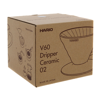 Воронка керамическая HARIO, черный матовый