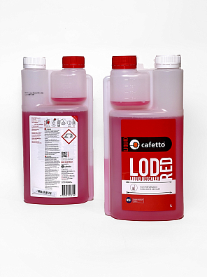 Средство Cafetto LOD Red High Performance Descaler 1 литр красный