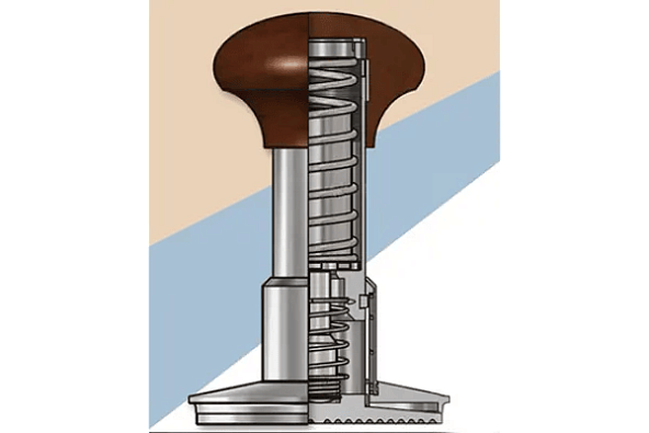 Темпер The FORCE tamper 58.5 Brown