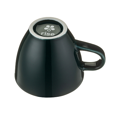 Чашка RISE BASE Дуэт 70 мл кобальтово-зеленая