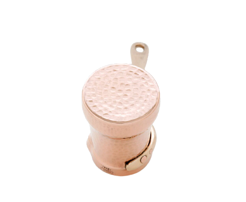 Турка SOY медная с серебряным покрытием С1G 85 мл