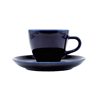 RISE BASE чашка 70 мл. кобальтово-синяя