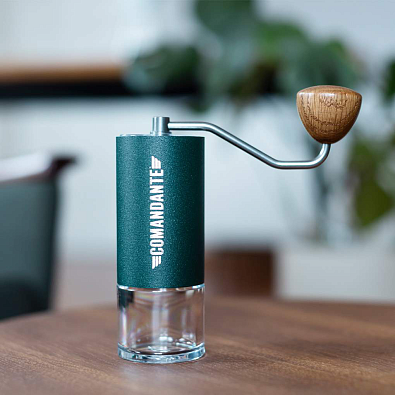 Ручная кофемолка Comandante C40 MK4 Nitro Racing green