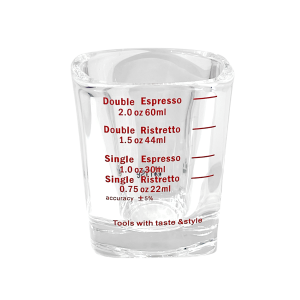 Эспрессо шот куб Rise 60 мл красный