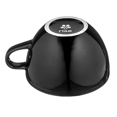 RISE кофейный набор 320 мл (на 6 персон), черный