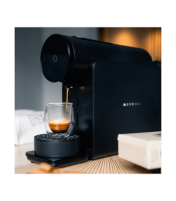 Капсульная кофемашина Morning, черная