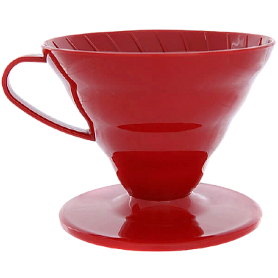 Воронка керамическая HARIO, красная