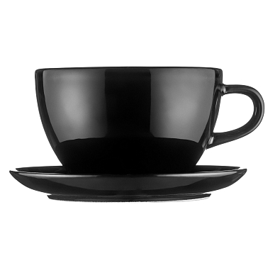 RISE кофейный набор 320 мл (на 6 персон), черный