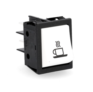 ПЕРЕКЛЮЧАТЕЛЬ ПОДОГРЕВА ЧАШЕК С КРАСНЫМ СВЕТОДИОДОМ