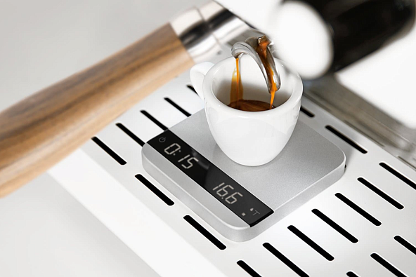 Весы ACAIA lunar, серебрянные