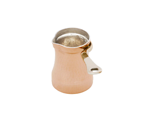 Турка SOY медная с серебряным покрытием С1G 85 мл