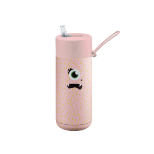 Термокружка Franksters Frank Green Ceramic reusable cup, 475 мл (16oz), светло-розовый с рисунком