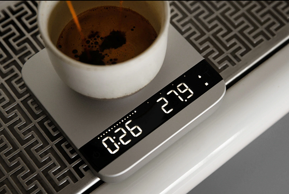 Весы ACAIA lunar, серебрянные