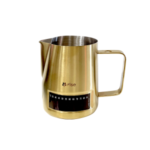 Питчер RISE 400 мл золото с термометром