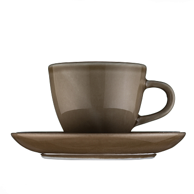 RISE кофейный набор 70 мл (на 6 персон), золотисто-коричневая