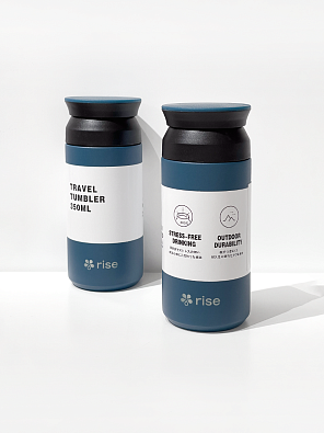 Термокружка Rise 350 мл голубая