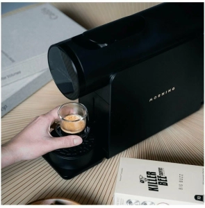 Капсульная кофемашина Morning, черная