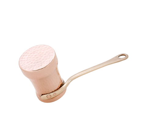 Турка SOY медная с серебряным покрытием С1G 85 мл