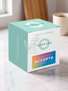Дрип-пакеты Ингрессо, Ассорти CoffeeManiacs, 8 шт