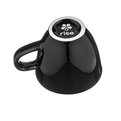 RISE BASE чашка 70 мл. черная