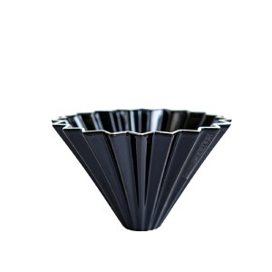 Воронка керамическая ORIGAMI размер М, цвет черный