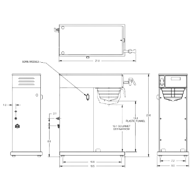 Капельная кофеварка Bunn AXIOM® APS Airpot