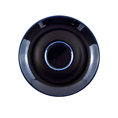 RISE BASE блюдце 120 мм кобальтово-синее