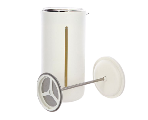 Френч-пресс Timemore, белый, нерж. сталь 450мл