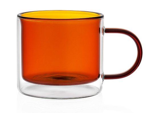 Набор 2 стакана RISE CRYSTAL CUP 280 мл коричневый