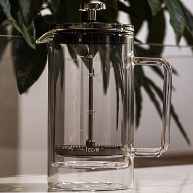 Френч-пресс RISE Double wall 600мл