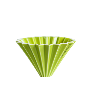 Воронка керамическая ORIGAMI размер М, цвет зеленый