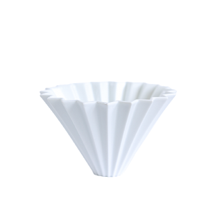 Воронка керамическая ORIGAMI размер М, цвет белый