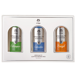 Подарочный набор кофе в зёрнах RISE, 3 банки