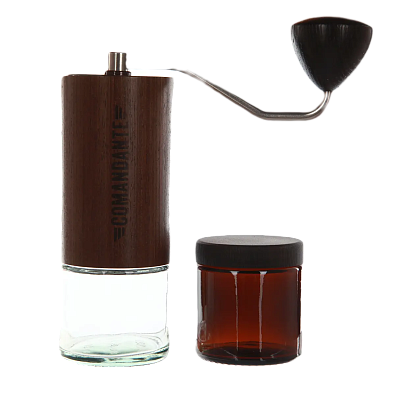 Ручная кофемолка Comandante C40 MK4 Nitro Blade Chocolate Fineline