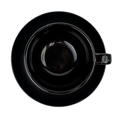 RISE BASE чашка 210 мл. черная